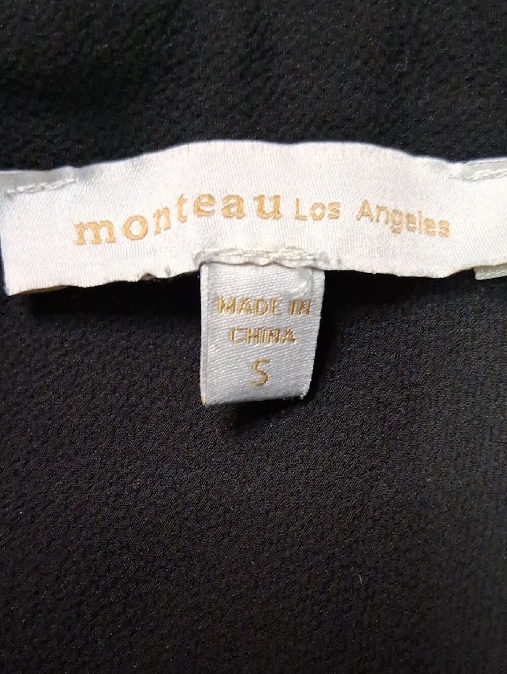 Monteau Black Shirtwaist Midi Dress - Picture 2 of 9